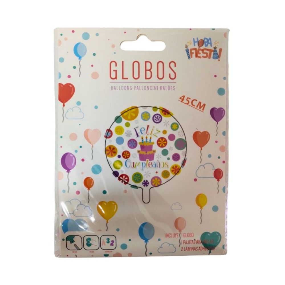 Globo feliz cumpleaños