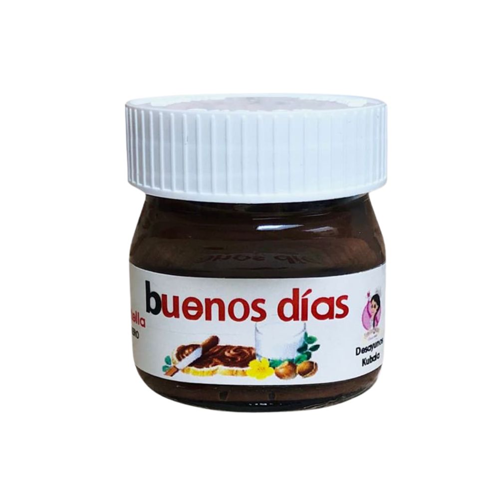 Mini bote de Nutella “Buenos días”