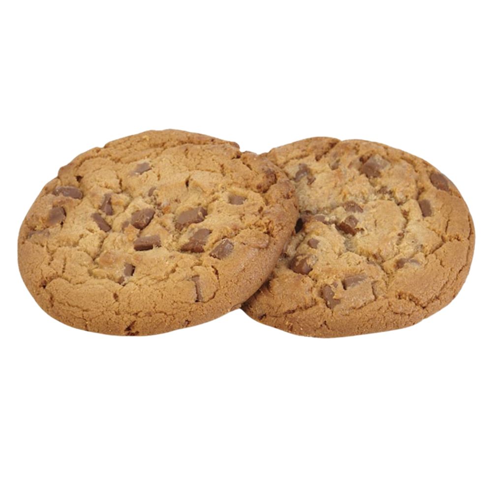 Cookie estilo americano con pepitas de chocolate