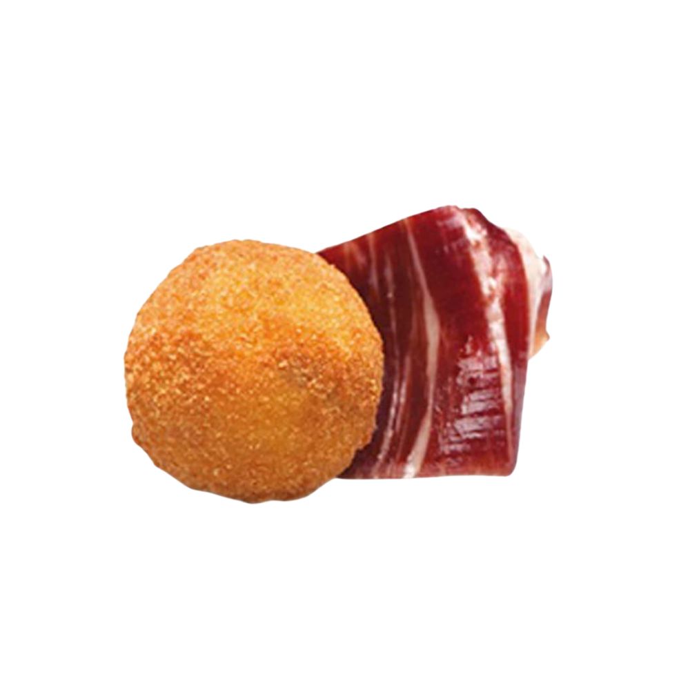 Croqueta de jamón ibérico horneada a baja temperatura