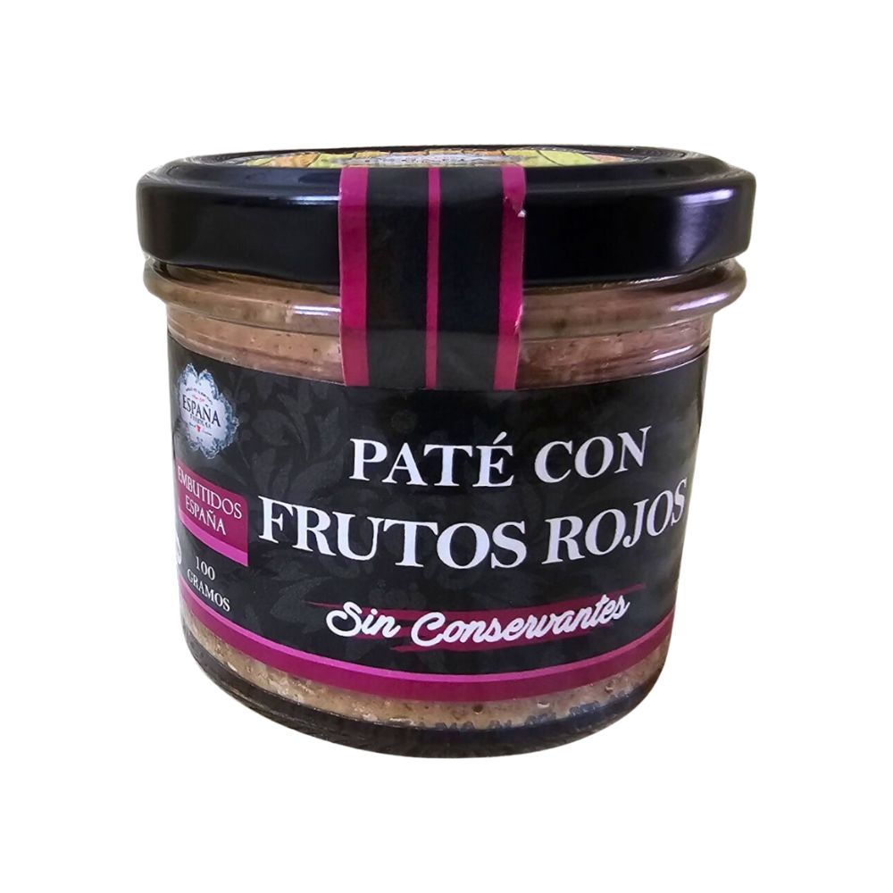 Paté de frutos rojos