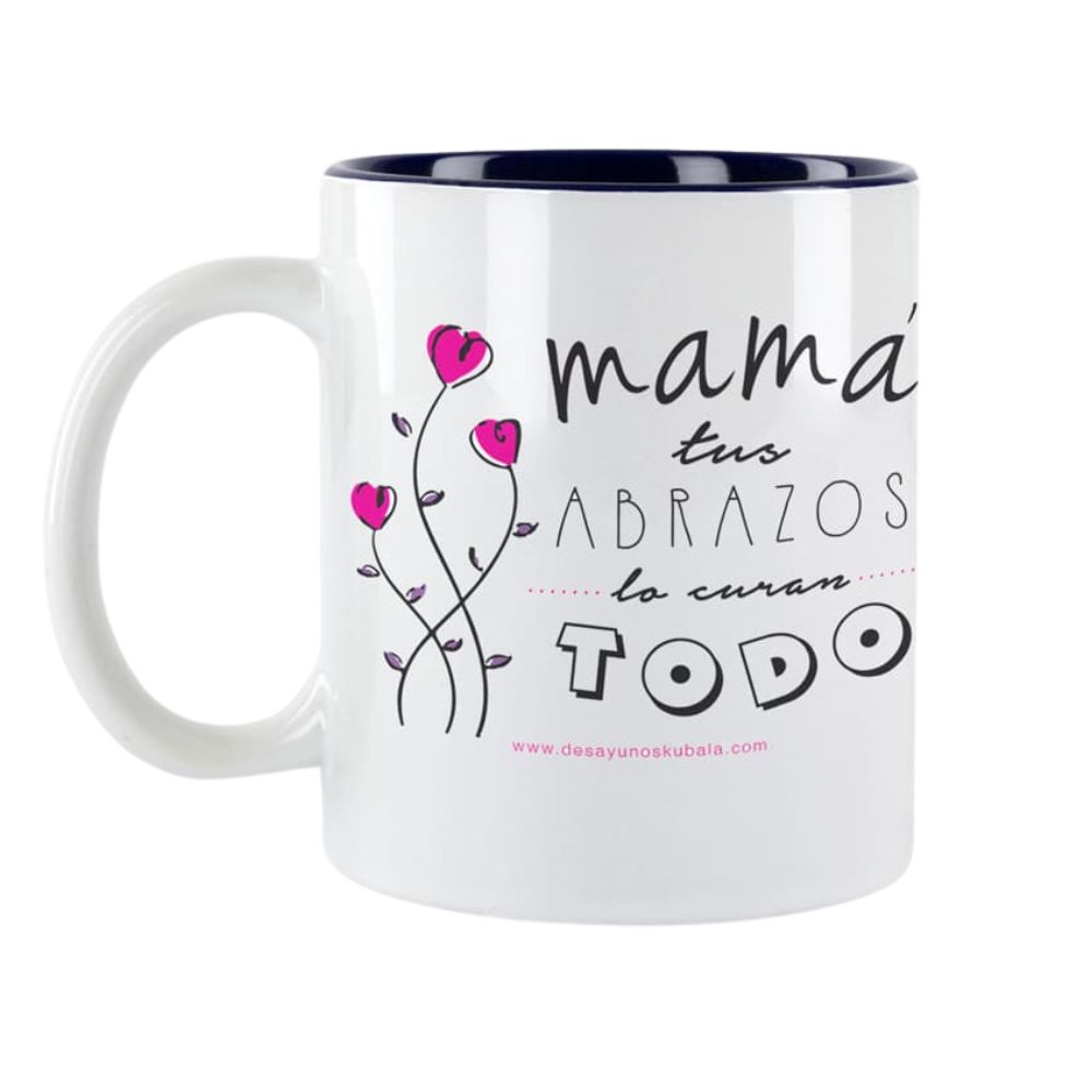 Taza Mamá tus abrazos curan