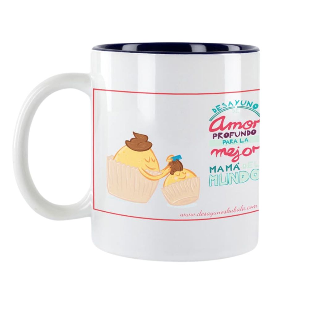 Taza Amor Profundo para la mejor mamá