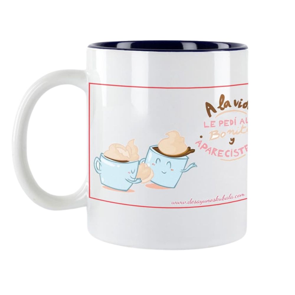 Taza a la vida le pedí algo bonito y apareciste tú