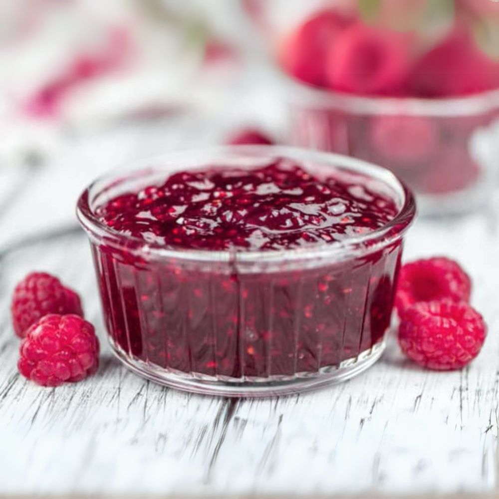 Salsa de frambuesa